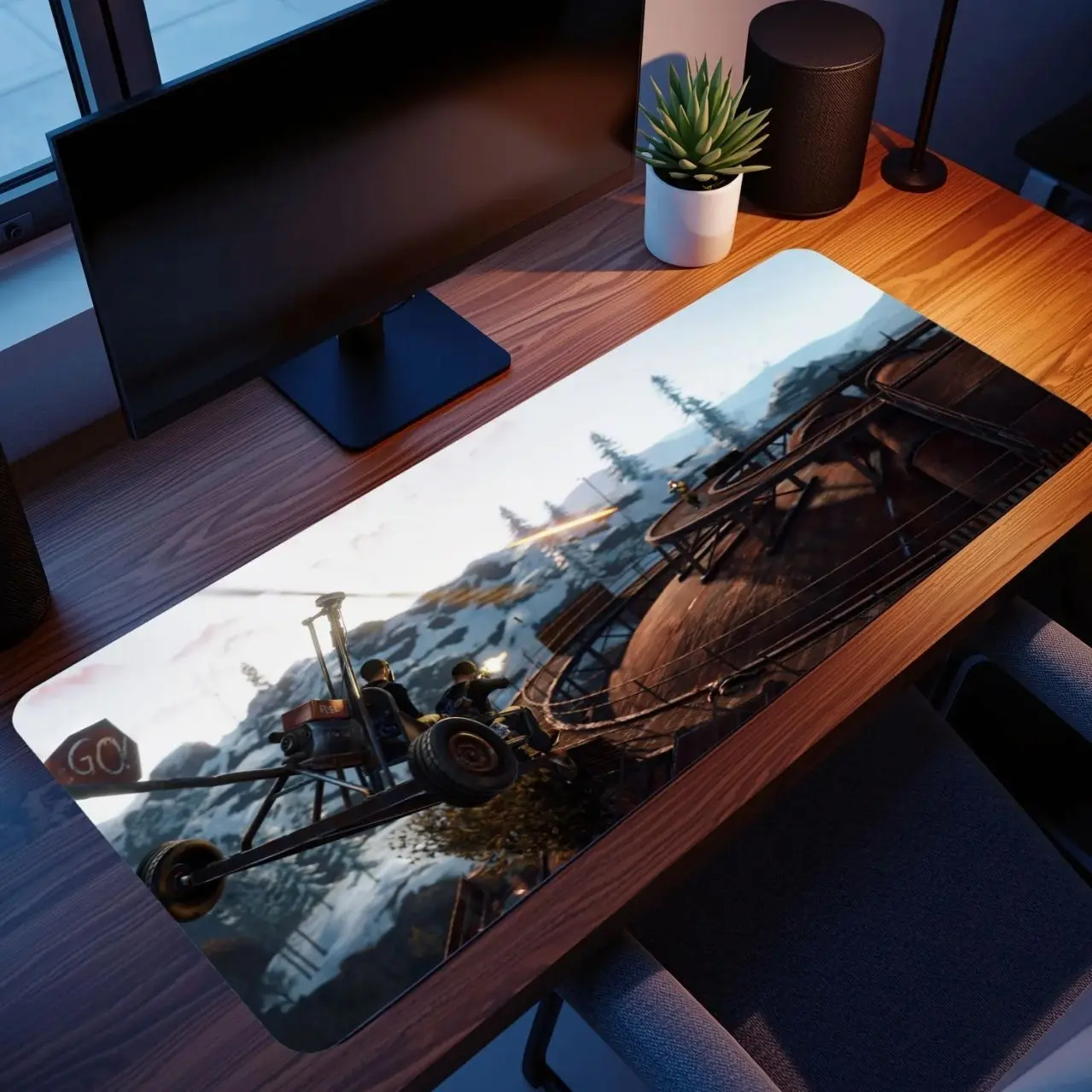Rust Gaming Mouse Pad: Spill-Resistant,Gift For Friends, Fans