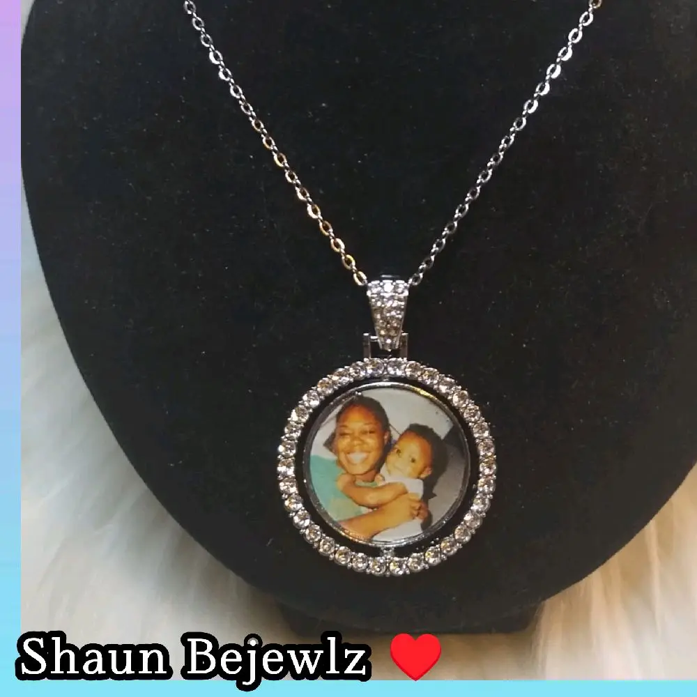 Shaun Bejewlz Custom Photo Necklaces Personalized Jewelry for Personal Memories