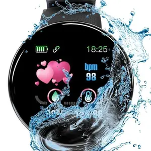 Smart Watch Men Blood Pressure Smartwatch Women Waterproof Sport Heart Rate Fitness Tracker Watches Ladies Watch Smart Watch Android Device Wristwatch Wearable
