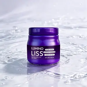 Protein Power! LUMINO Hair Repair Cream 250g – Lactic Acid + Hydrolyzed Keratin + Coconut Oil – Deeply Repairs Damaged, Dry & Brittle Hair – Restores Strength, Shine & Smoothness – For All Hair Types