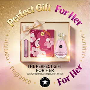 VICTORIA ANNA Baiser Passionné Eau de Parfum 50ml Shimmering Fruity Floral Scent for Women Long-Lasting Romantic Fragrance with Portable Refillable Atomizer Luxury Gift Set perfume for women