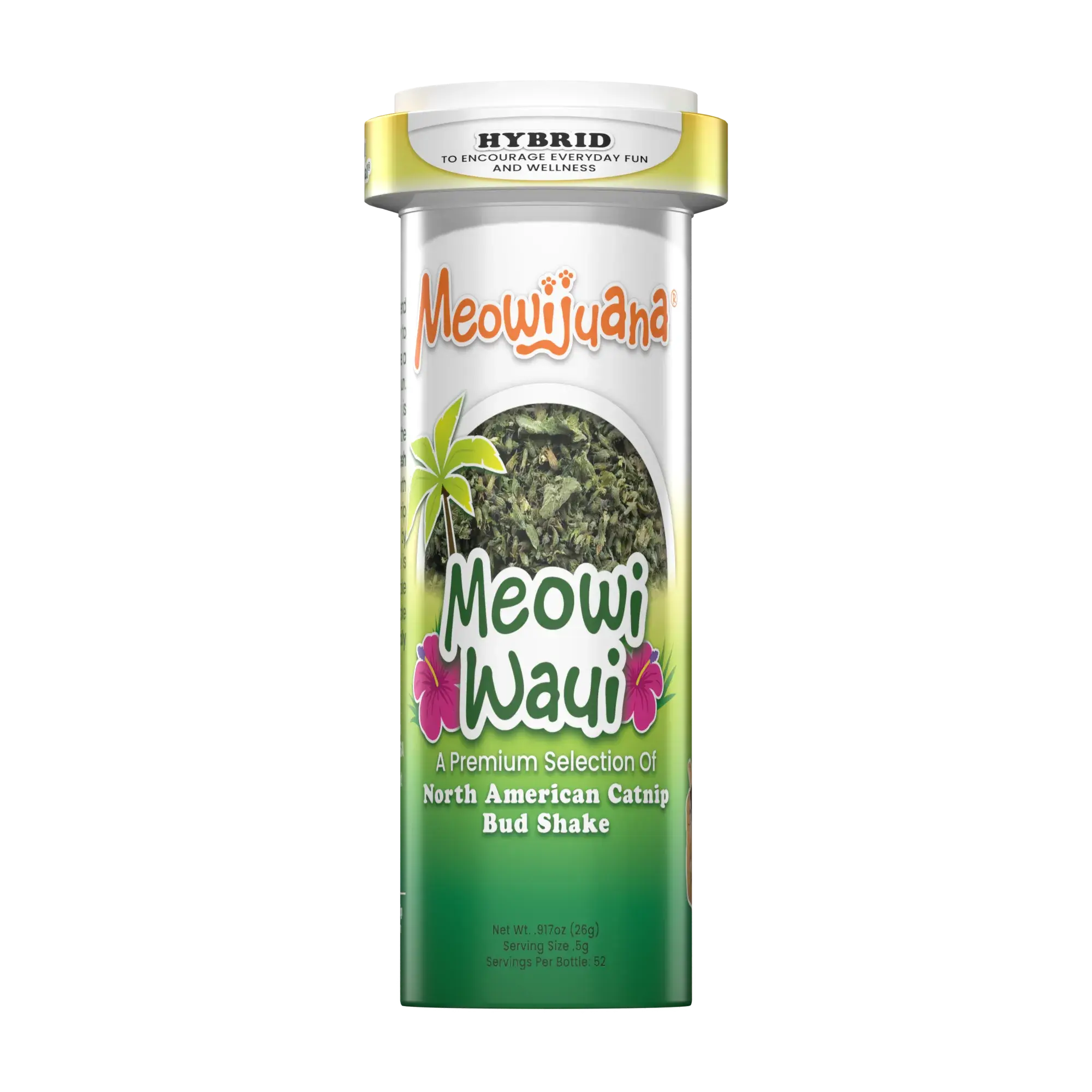 Meowi-Waui Hybrid Blend - Premium Ground Catnip & Catnip Buds