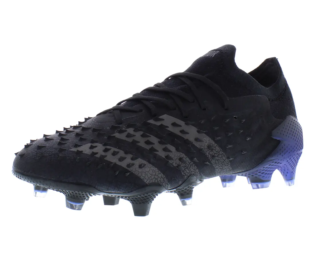 Adidas Predator Freak .1 Men's Low Firm Ground Football Shoes - Lace-Up Sports Footwear for Football Enthusiasts