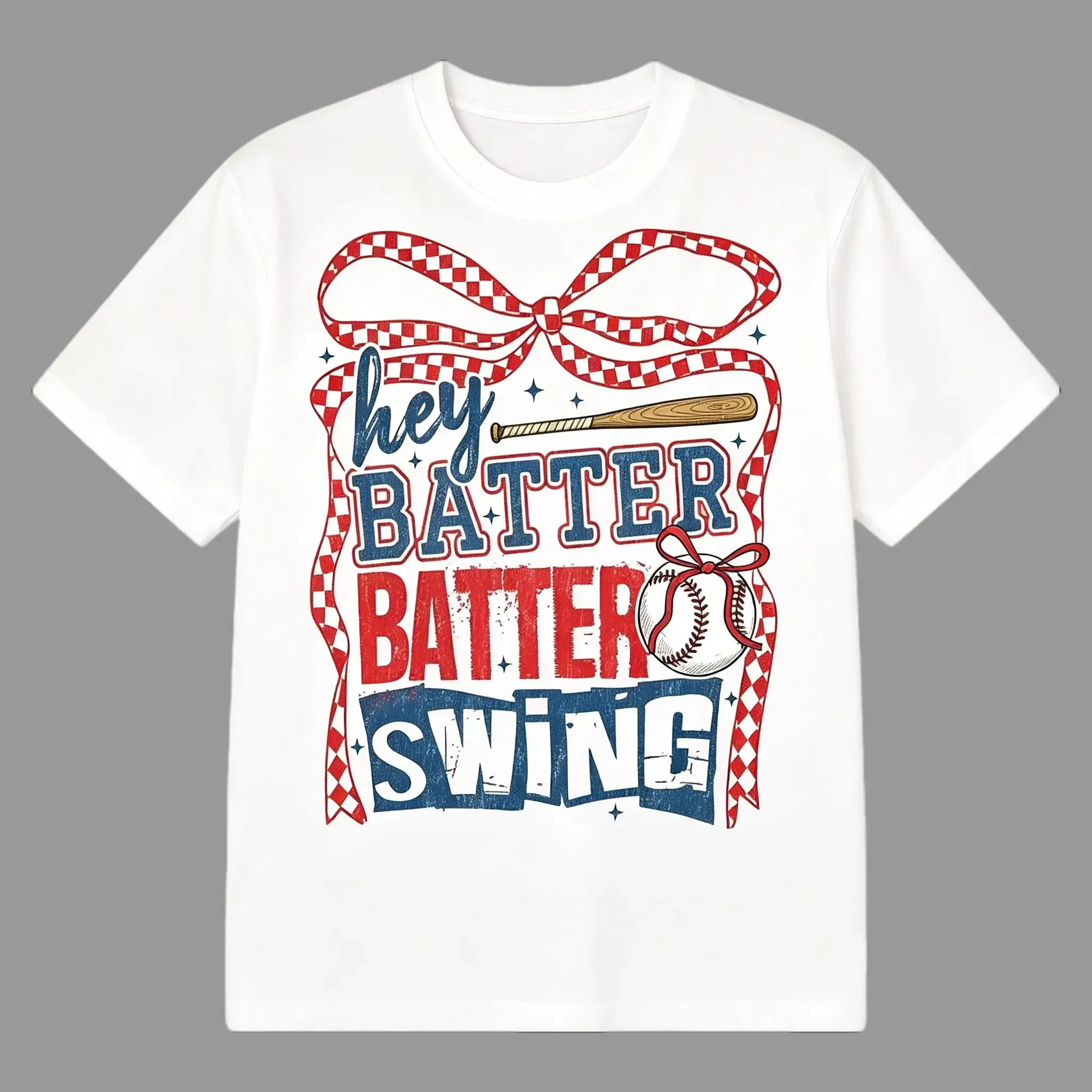 Retro Baseball Batter Batter Swing, Checkered Baseball Coquette, Game Day Baseball Coquette, Baseball Mom, Baseball Shirt,Casual