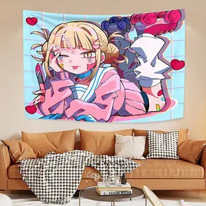 Toga Himiko poster peach skin velvet tapestry, suitable for the wall decoration of the study window leisure area, is a good choice for building a study on San Juan Festival, suitable for sending friends during the festival