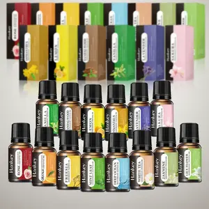 Essential Oil Set for Home Care, Natural Aromatherapy, Diffusers & Humidifiers Gifts, Includes Peppermint, Lavender, Rose, Lemon & More, Diffuser Oils
