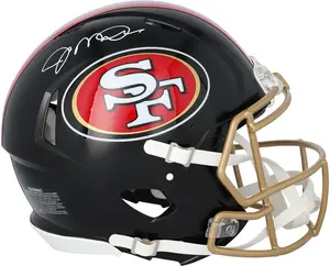 Joe Montana San Francisco 49ers Autographed Riddell Rivalry Speed Authentic Helmet - Fanatics Authentic Certified