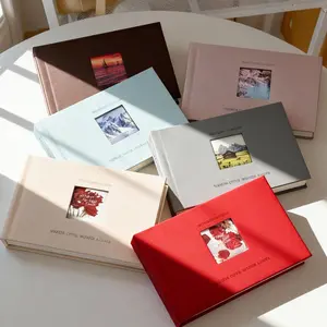 14-Page Floating Light Collection Instant Photo Album Holds 52 Photos, DIY Memory Book for Collecting Memories, Perfect for Photography Lovers Decor Cover