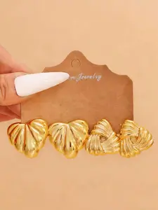 Fashion Earrings Set, Geometric Leaf Earrings, Flower Earrings, Water Drop Earrings, Elegant for All Seasons