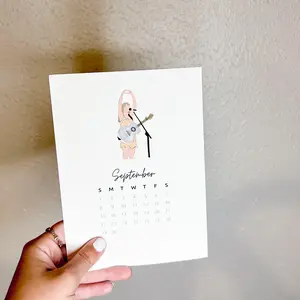 Eras 2025 Desk Calendar