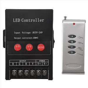30A Led Controller IR Remote Big Power 360W BT Controller for RGB Strip Light DC5-24V