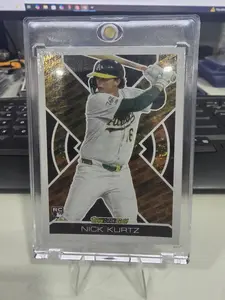 Topps Nick Kurtz #BG-20 [Rookie] 2025 Update Black Gold Card - Sleek Black & Gold Design, Unique Subset, Must-Have for Collectors