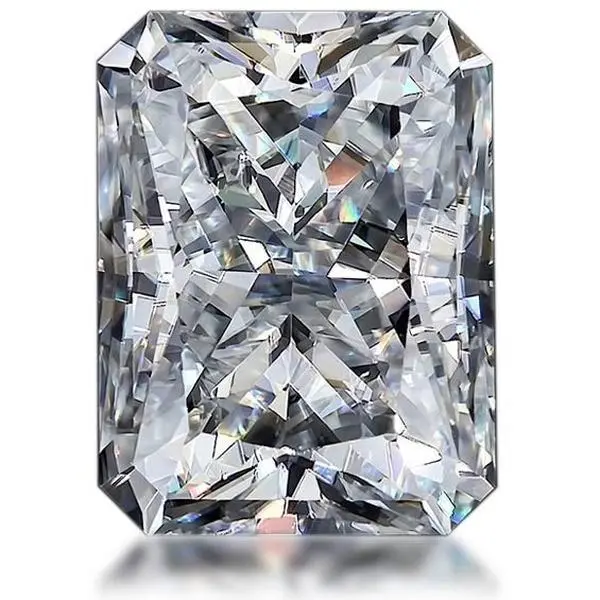 Igi certified 2.53 carat J color VS one clarity radiant lab grown diamond