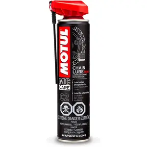 Motul 103244 C2, 9.3 oz, Black Motocross