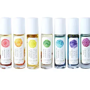 7 Chakras Essential Oil Roller Blends Set