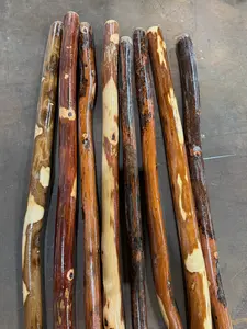 Made in USA!! Ozark Hardwood Hiking Stick, Walking Stick, Outdoors, Adventure Staff. 42"-54" Length