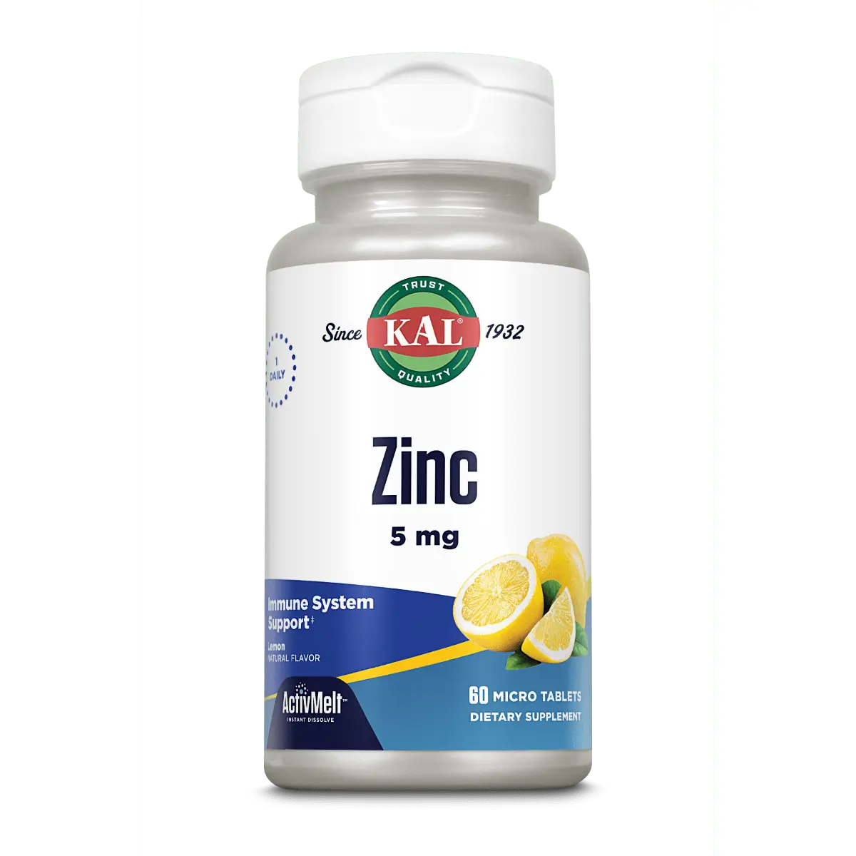 Zinc 5 mg ActivMelt® Instant Dissolve Tablets Zinc 5 mg ActivMelt® Instant Dissolve Tablets
