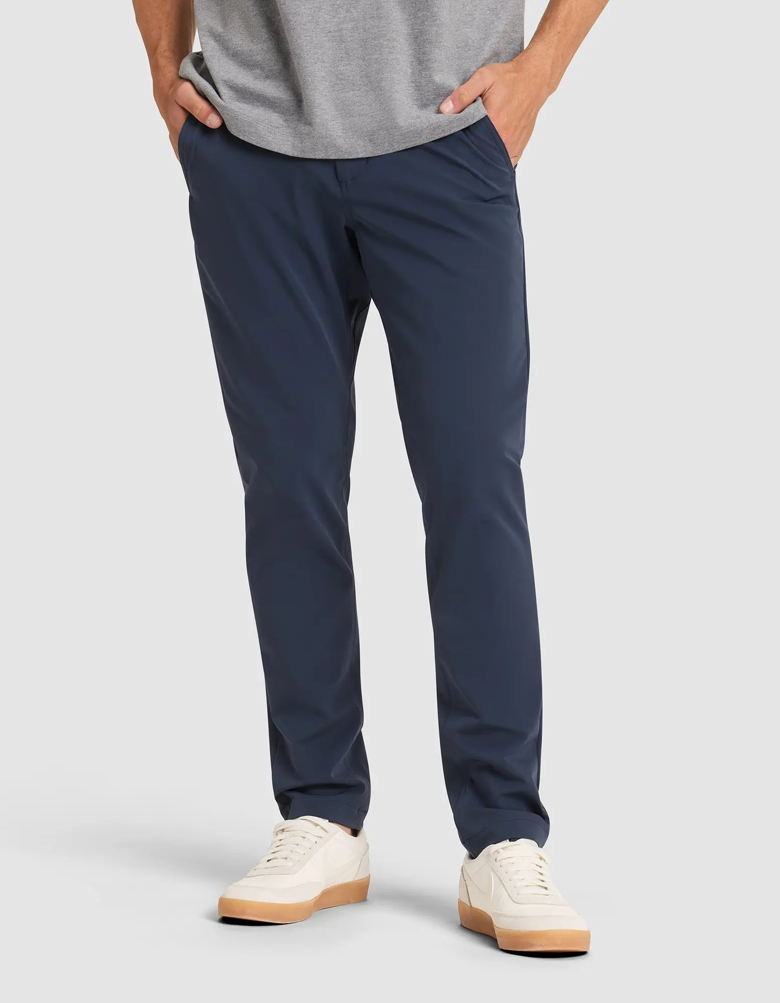 Cozy Earth Men’s Everywhere Pant | Stretch Performance Pants with Security Zip Pocket & Elastic Waistband