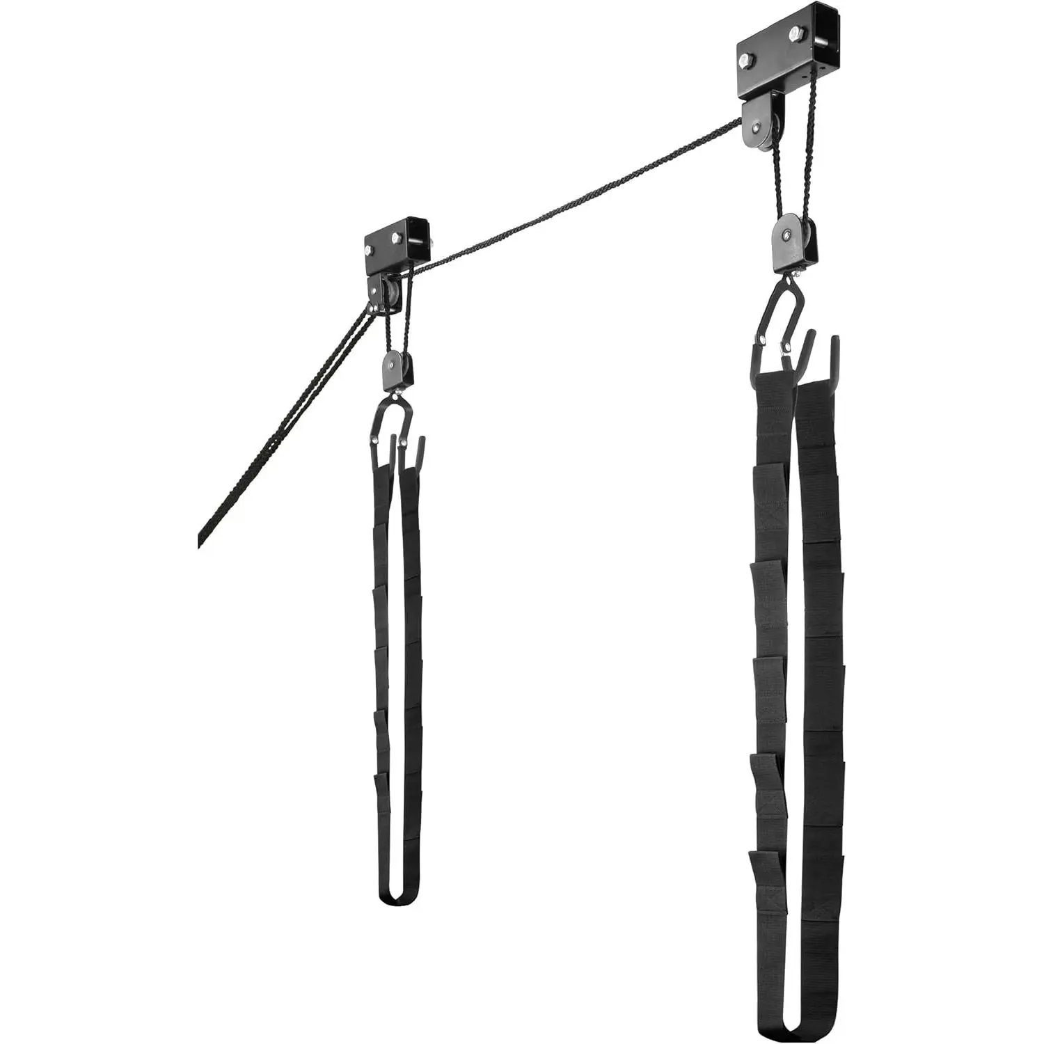 Kayak Storage Hoist - Overhead Pulley System with 125lb Capacity for Canoes, Bikes, Ladders, and More - for up to 12-Foot Ceilings