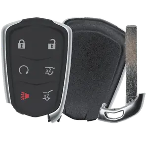 KEYS4LESS Replcament Smart Key Fob for 2015 2020 Cadillac Escalade Fcc HYQ2AB 2AOKM G2AB Part Number 13580812 13598511 13510242 13594028