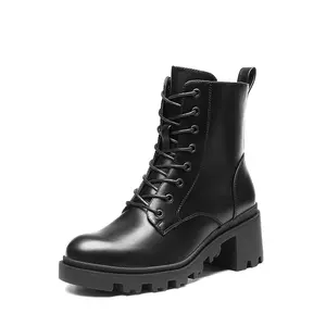 Dream Pairs Women's Lug Sole Combat Boots