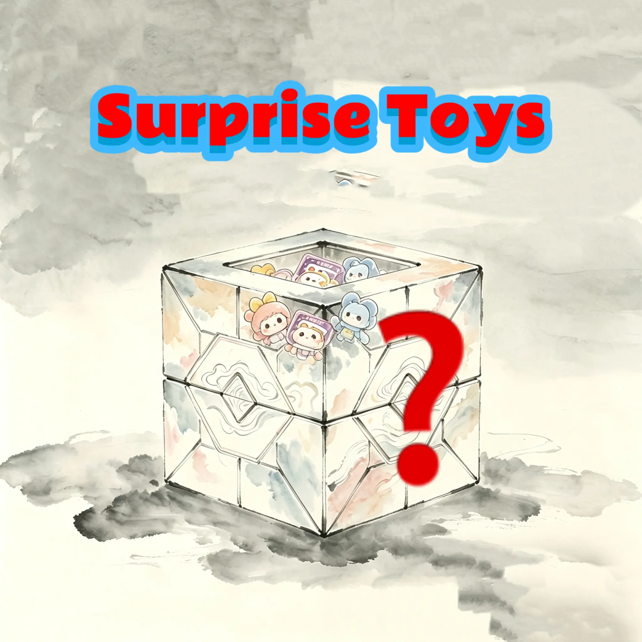 Large Plush Blind Boxes from Various Brands & Series