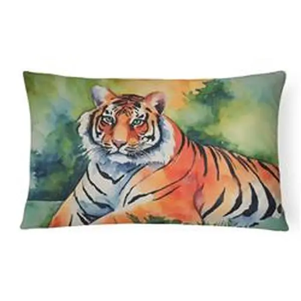 16 x 12 in. Bengal Tiger Throw Pillow