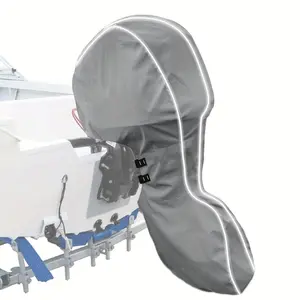 Boat Engine Cover with Reflective Strip, Adjustable Boat Engine Cover, Waterproof & Windproof Engine Cover for Boat, Outdoor Boating Accessories