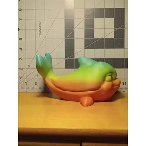 3D Printed Dolphin Piggy Bank
