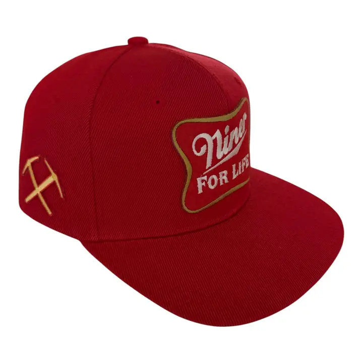 49ers Niner For Life New Snapback Baseball Hat, Fashion Clothing Accessory