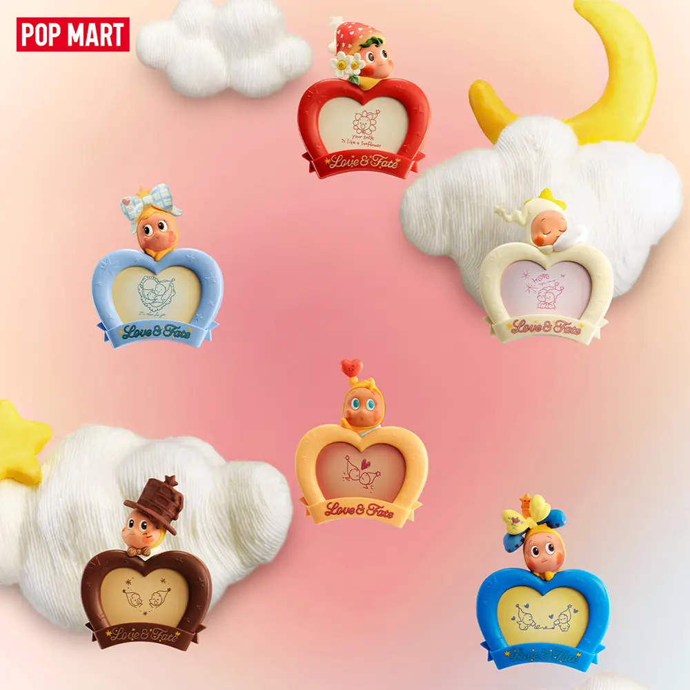 POP MART Twinkle Twinkle Crush On You Series-Photo Frame Fridge Magnet Blind Box,Surprise Gift