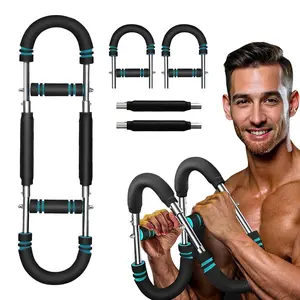 RELIFE REBUILD YOUR LIFE Twister Arm Trainer,60-110lb Adjustable Hand Grip Strengthener, Multipurpose Arm Forearm Chest Muscle Trainer,Portable Home Fitness Equipment for Men, Summervibes