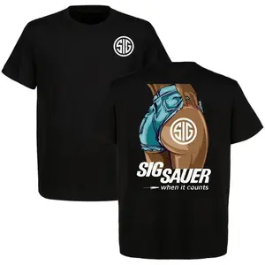 Sig Sauer Tactical Lifestyle T-Shirt ,Tactical Apparel ,Full Colour T-Shirt,Perfect for Fans Classic American Style,Gift For Dad
