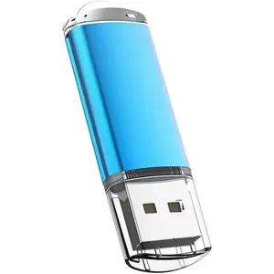 USB Flash Drive 32GB, Maspen Thumb Drive 2.0 High Speed Memory Stick Jump/ Zip/ Pen Drive,Blue,32 GB