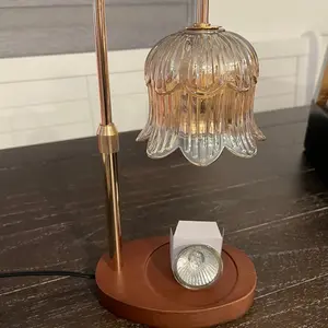 Beautiful flower lamp warmer