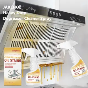 Kitchen Oil Stain Cleaner, 1 Count Degreaser Cleaner Spray, Greasy Cleaning Spray, Household Cleaning Tool for Kitchen Surfaces