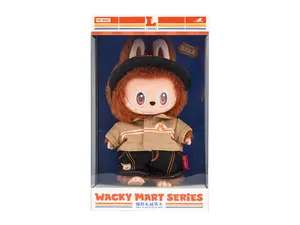 Pop Mart Labubu The Monsters Wacky Mart Series Vinyl Plush Hanging Card, from StockX