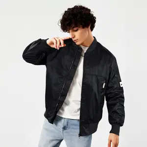 GINGTTO Men Bomber Jackets Lightweight Windbreaker Casual Softshell Flight Fashion Coat Zegna Jacket