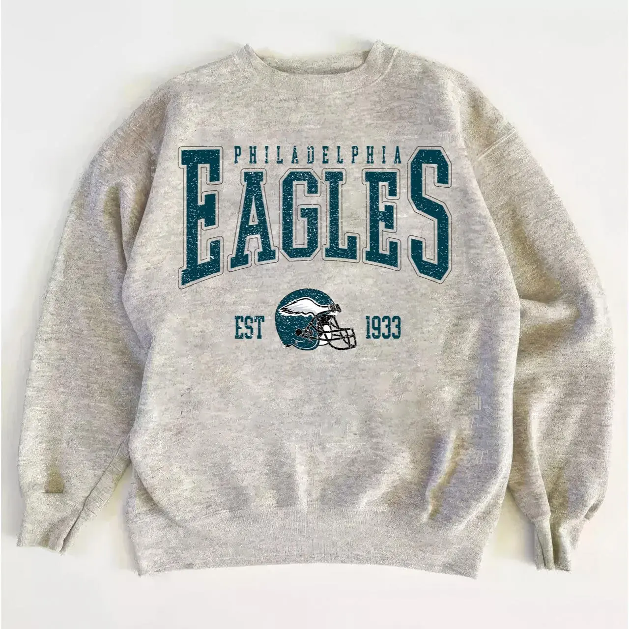Eagles 90s Retro Football Sweatshirt, Vintage Crewneck Game Day Fan Shirt