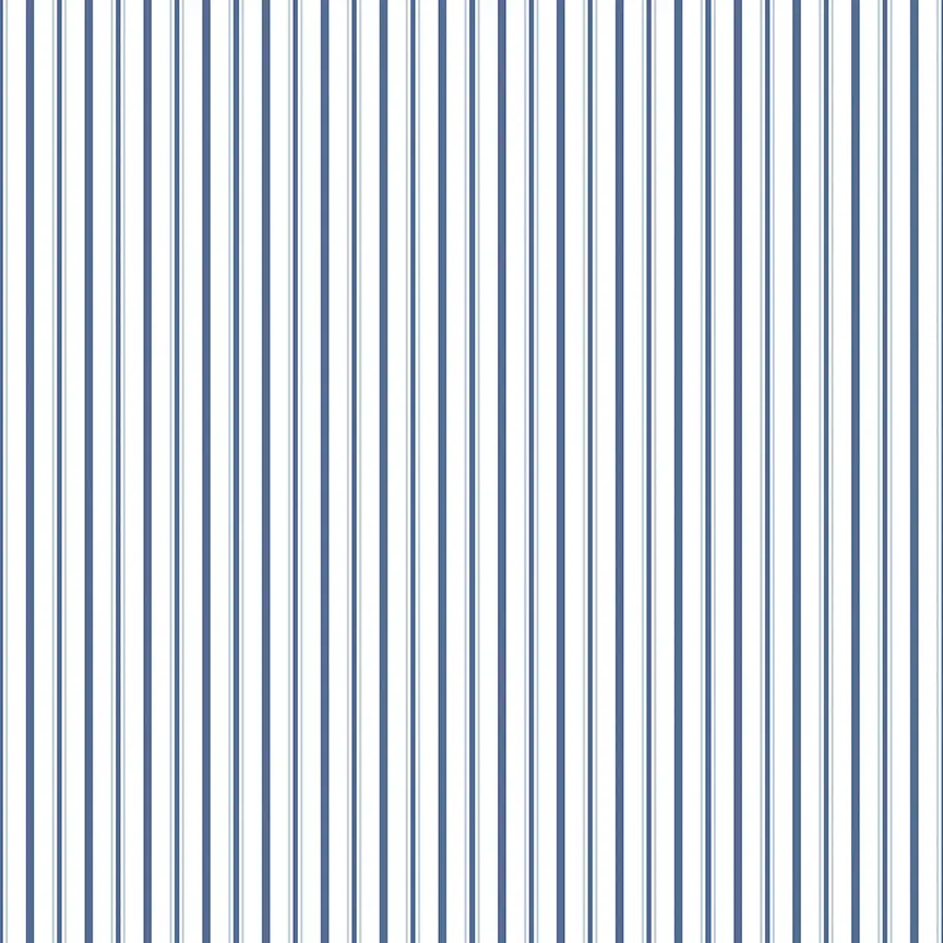 Fabric Riley Blake Blue Stripe Daybreak on the Prairie by the Quarter Yard C17689-BLUE