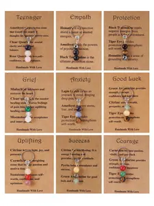 Fashion Ol Natural Crystal Keychain with Card, Women's Key Fob, Elegant Stone Hanging Decoration, Metal Chain, Bag Charms, No Ca Prop 65 Warning