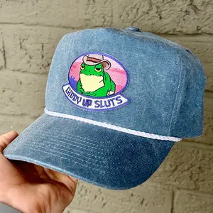 Giddy Up CowBoy Frog Funny Trucker Hat