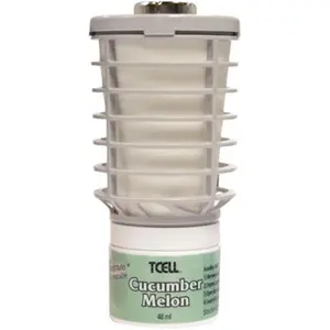 212 MAIN Technical Concepts T-Cell Air Freshener Refill, Cucumber Melon Scented Fragrance Perfume Aroma for Home Air Purification, Odor Control
