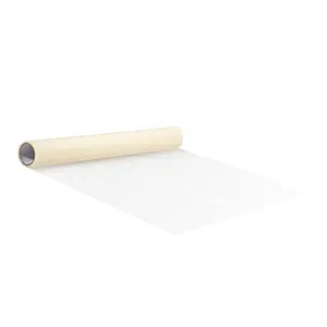 VEVOR Carpet Protection Film, 24" x 200' Floor and Surface Shield with Self Adhesive Backing & Easy Installation, Polyethylene Adhesive Car Mat Protector Roll for Construction & Renovation