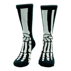 Men's Feet Bones Socks Funny Spooky Skeleton Bone Joke Footwear Funny Graphic Socks Comfortable Fitted Spandex Cotton Men's Feet Bones Socks Funny Spooky Skeleton Bone Joke Footwear Funny Graphic Socks Comfortable Fitted Spandex Cotton