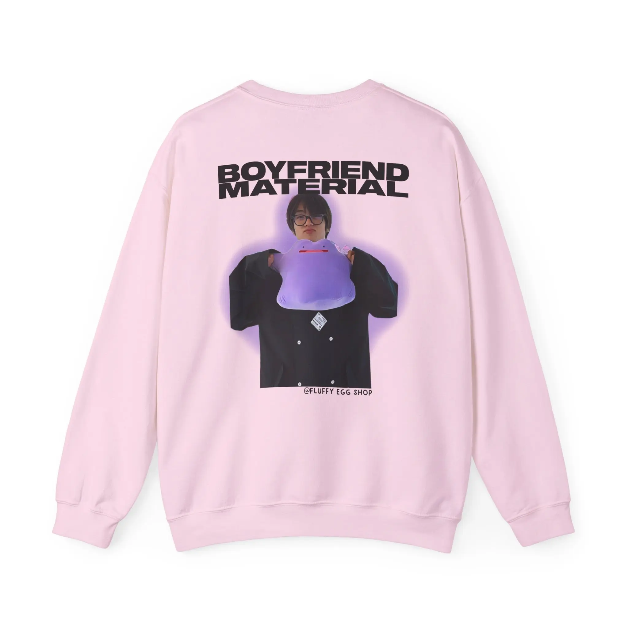 Kpop Jaehyun Boyfriend Material Unisex Crewneck Sweatshirt, NCT Fan Gift, Eco-Friendly Pullover, Hallyu Wave Fashion, Korean Pop Music