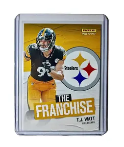 T.J. Watt 2024 Panini The Franchise NFL #6 Football Card Steelers 1 of 319