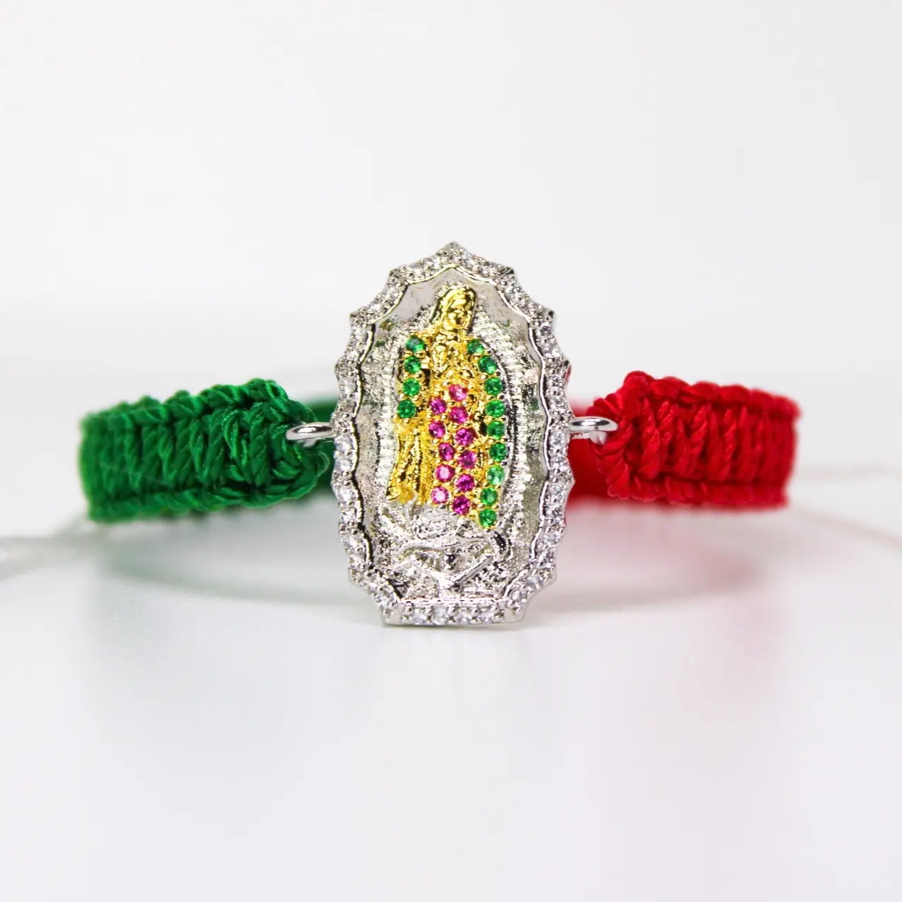 Virgencita Mexican bracelet