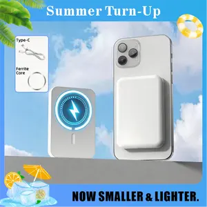 Magnetic Phone Charger 10000mAh Power Bank Wireless Portable Fast Charging for iPhone 16 15 14 13 12 Plus Pro Max Compact USB Type-C MagSafe Battery Pack Cellphone Electronic iphone 18pro charger portable charger power bank power bank charger