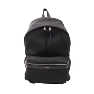 Pre-owned Yves Saint Laurent Nylon Tote Bags Saint Laurent Paris City Leather Backpack
